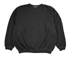 画像1: Used Marlboro Sweat Shirt Black Over Dye (1)