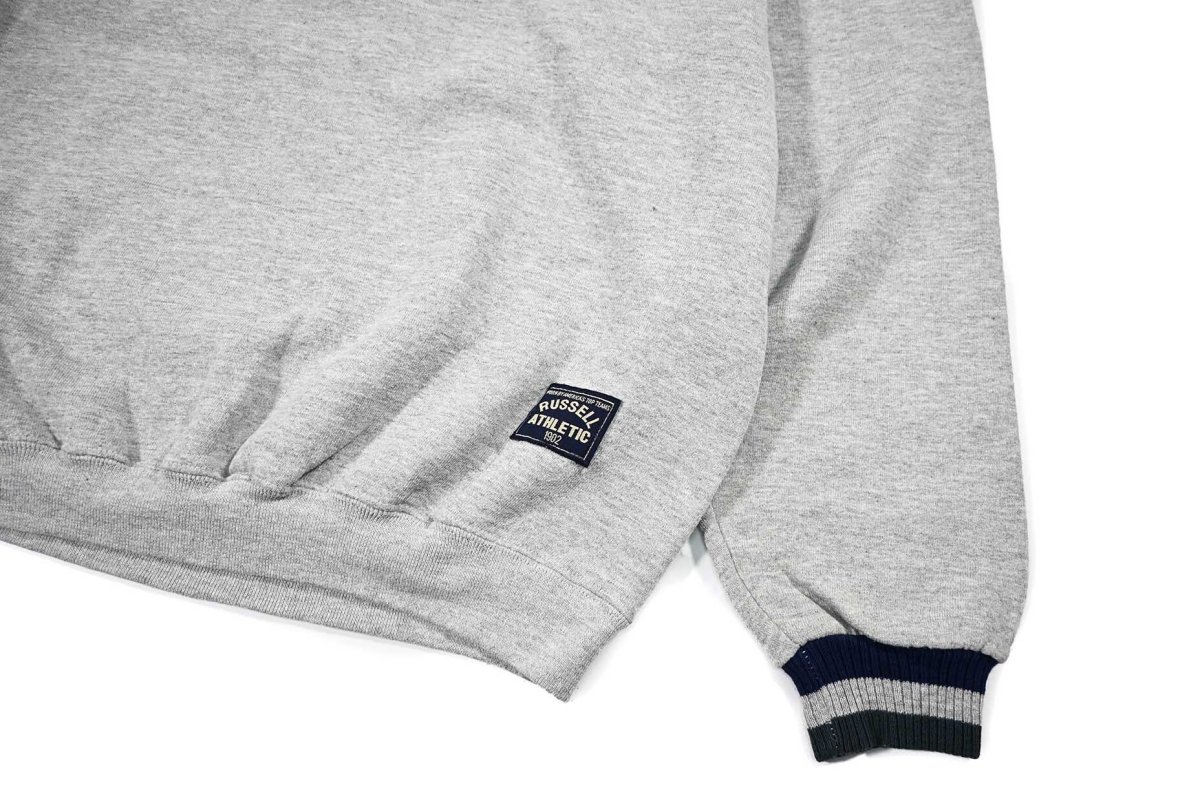 画像3: Used Russell Athletic V-Neck Blank Sweat Shirt made in USA (3)