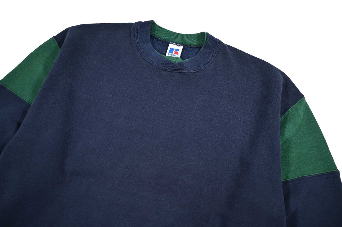 画像2: Used Russell Athletic Blank Sweat Shirt made in USA (2)