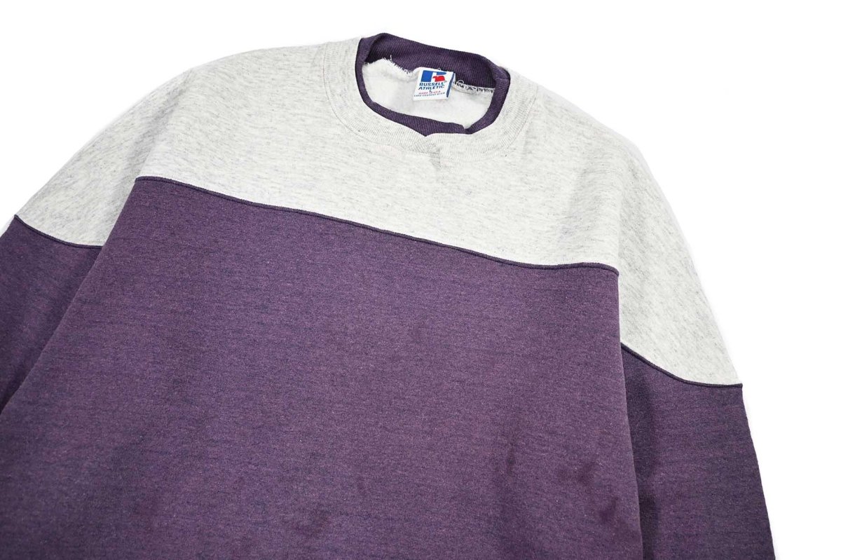 画像2: Used Russell Athletic Blank Sweat Shirt made in USA (2)