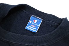 画像4: Used Champion Sweat Shirt "Navy" made in USA (4)
