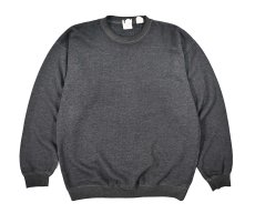 画像1: Used Gap Blank Sweat Shirt Charcoal (1)