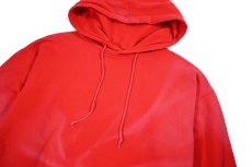 画像2: Used Gap Blank Sweat Hoodie Red (2)