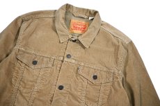 画像3: Used Levi's Corduroy Trucker Jacket (3)