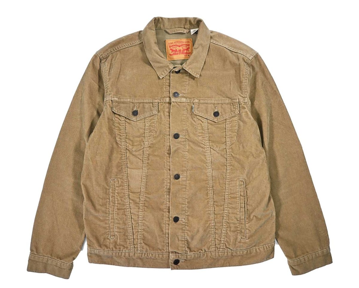画像1: Used Levi's Corduroy Trucker Jacket (1)