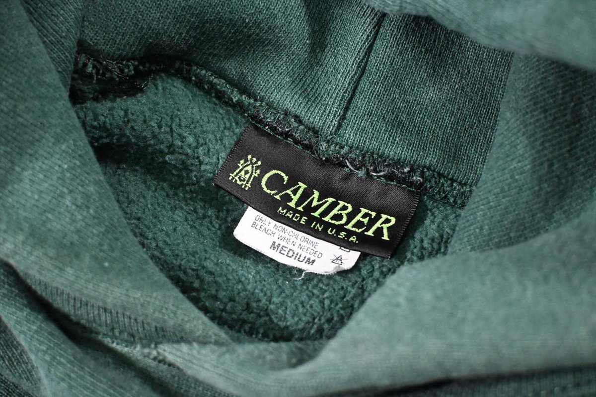 画像4: Used Camber Sweat Hoodie Green made in USA (4)