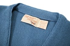 画像4: Used The Fox Collection Acrylic Knit Cardigan made in USA (4)
