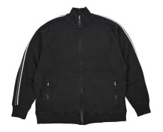 画像1: Used Banana Republic Full Zip Cotton Knit Black (1)