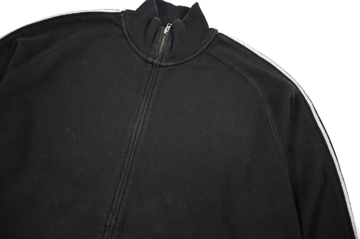 画像2: Used Banana Republic Full Zip Cotton Knit Black (2)