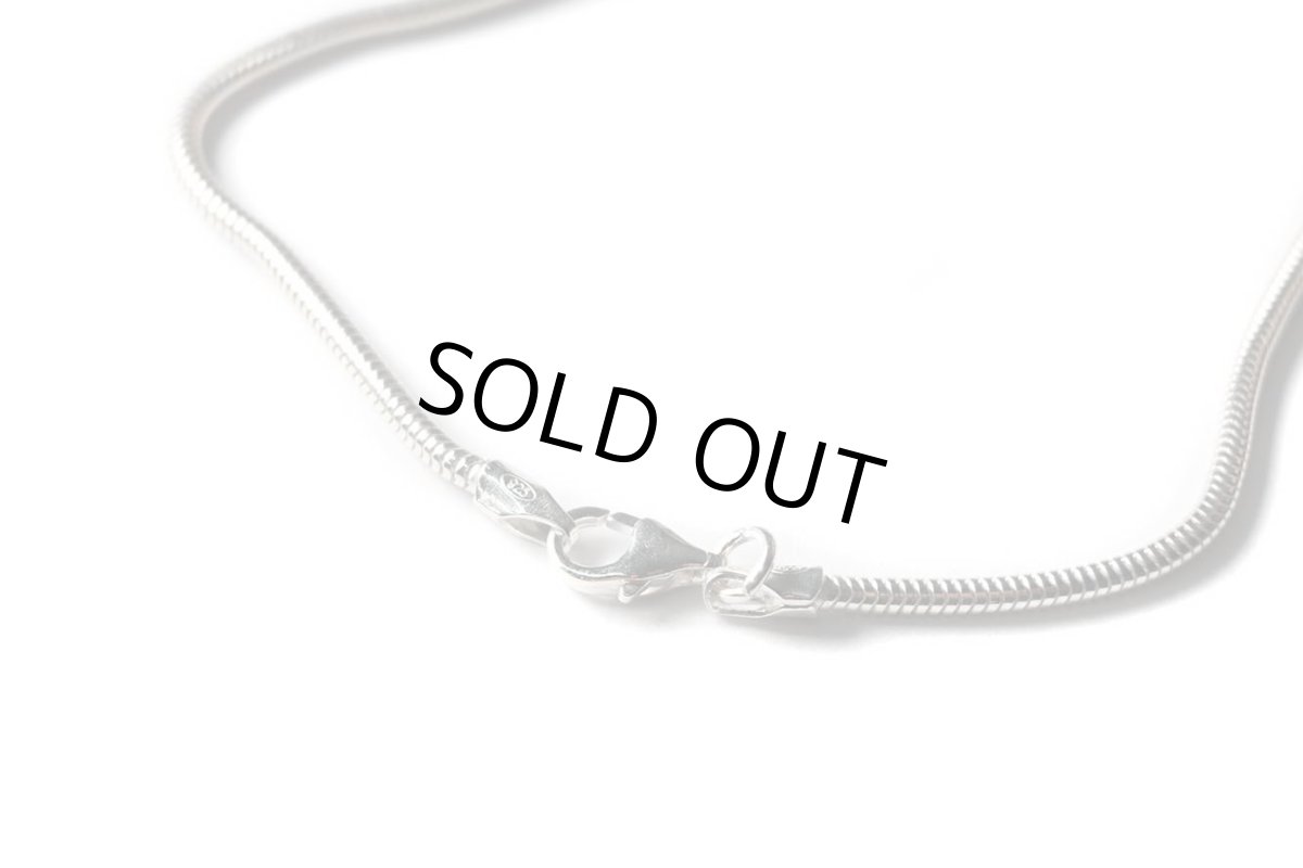 画像2: Italian Silver Necklace Snake (2)
