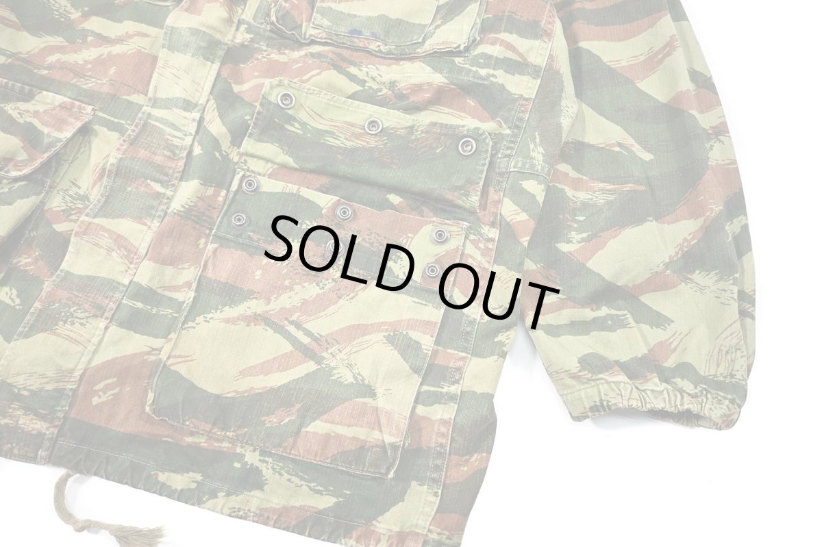 画像5: Used French Military TAP 47/56 Lizard Camo Paratrooper Jacket (5)