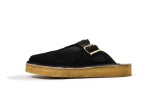 画像5: Clarks Trek Mule Black Suede Warmlined クラークス (5)