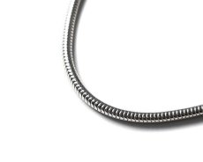 画像1: Italian Silver Necklace Snake (1)