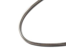 画像1: Italian Silver Necklace Snake (1)