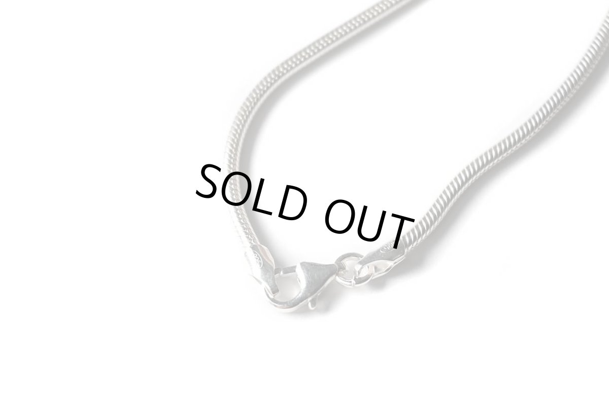画像2: Italian Silver Necklace Snake (2)
