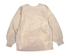 画像1: 80s Used Champion Reverse Weave Sweat Shirt Khaki made in USA (1)