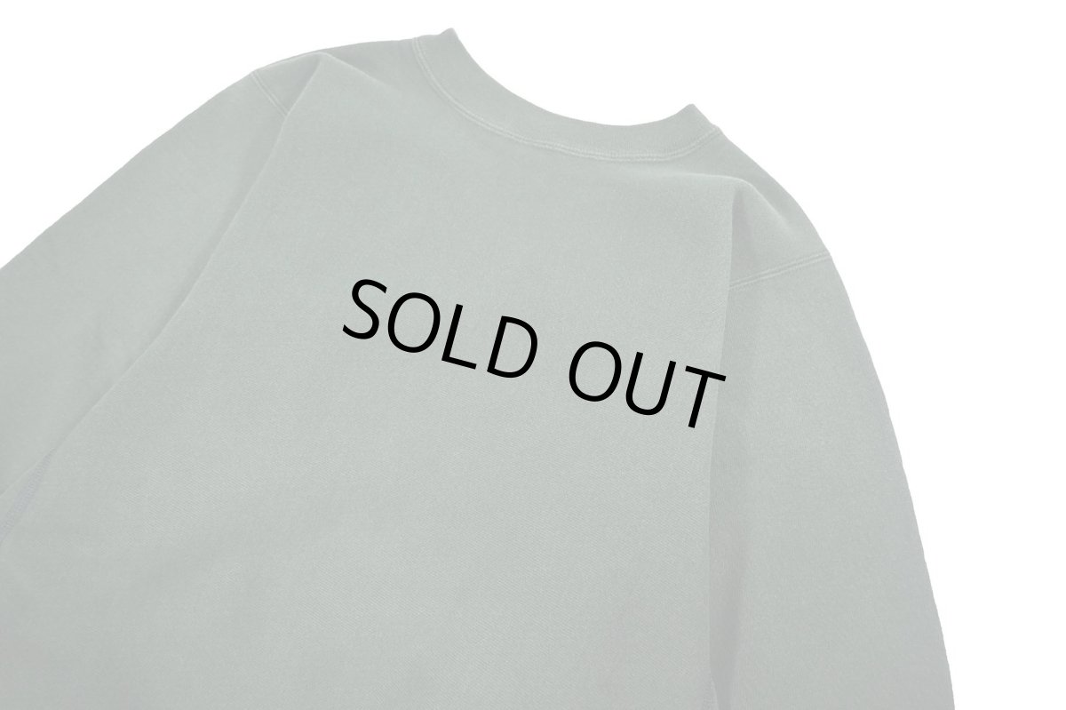 画像2: Used Champion Reverse Weave Sweat Shirt Green 目無し (2)