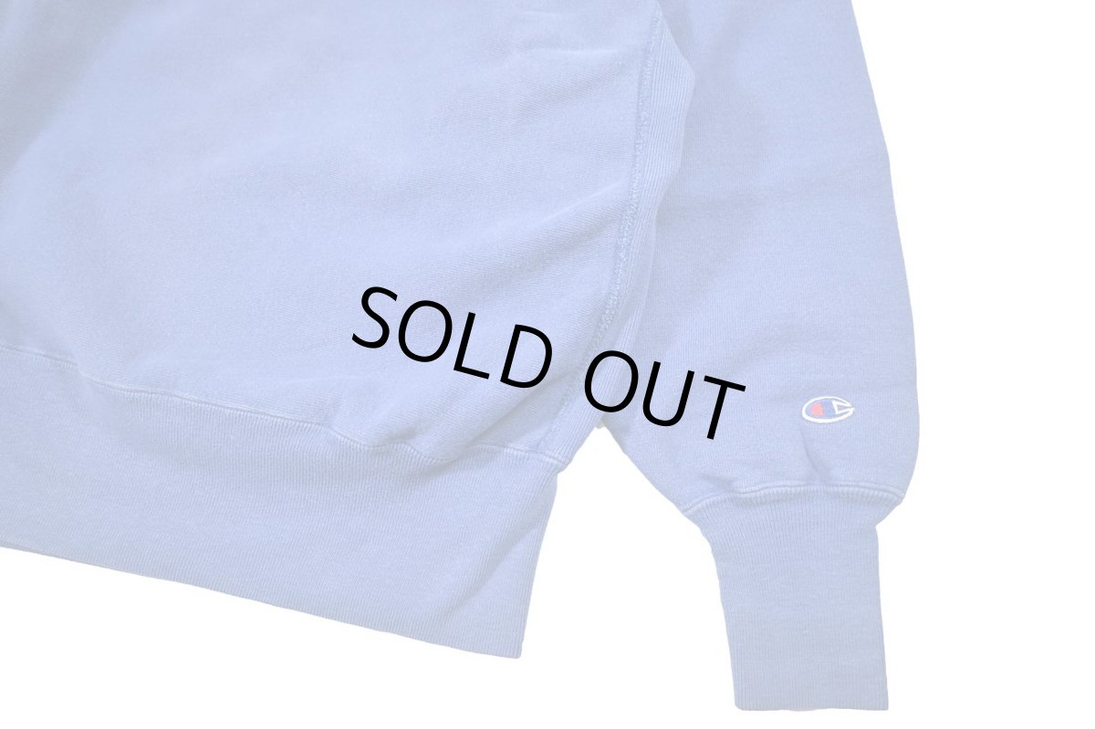 画像3: 90s Used Champion Reverse Weave Sweat Shirt Blue made in USA (3)