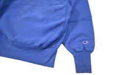 画像3: 90s Used Champion Reverse Weave Sweat Shirt Blue made in USA (3)