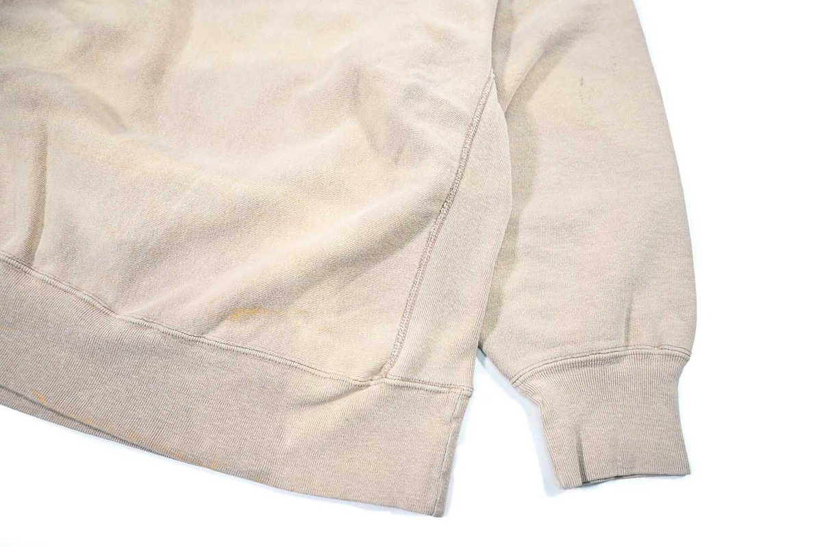 画像3: 80s Used Champion Reverse Weave Sweat Shirt Khaki made in USA (3)