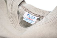 画像4: 80s Used Champion Reverse Weave Sweat Shirt Khaki made in USA (4)