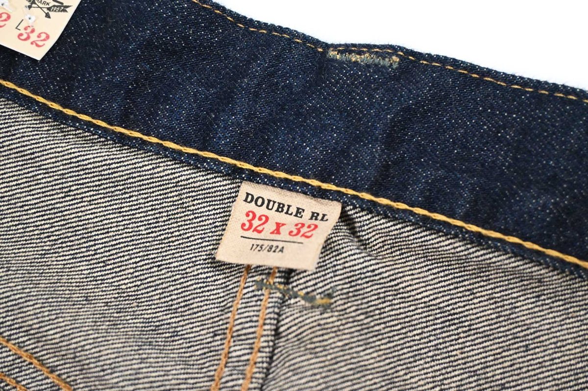 画像8: RRL Straight Leg Selvedge Jeans made in USA ラルフローレン (8)