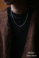 画像4: Italian Silver Necklace Snake (4)