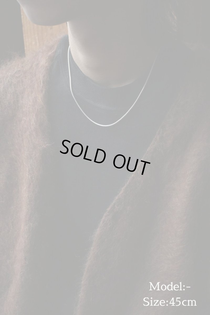 画像3: Italian Silver Necklace Snake (3)