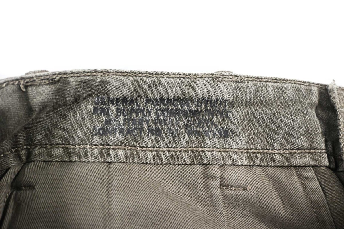 画像7: Deadstock RRL Officers Chino Trouser ラルフローレン (7)