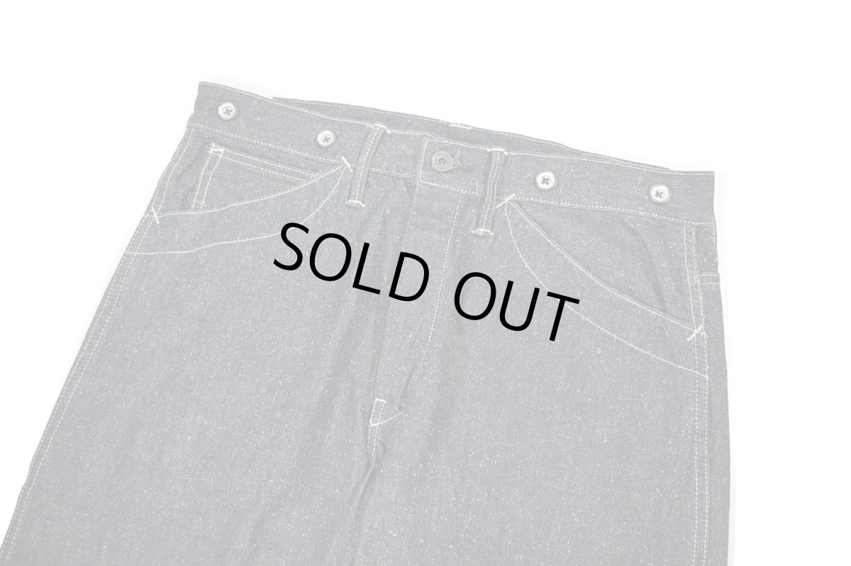 画像3: RRL Limited Waist Overall Light-Denim Buckle Back Jeans made in USA ラルフローレン (3)