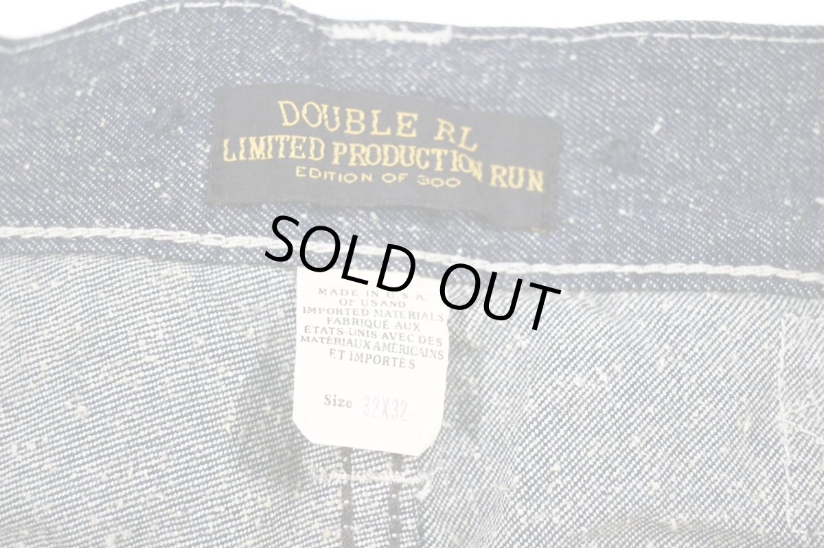 画像7: RRL Limited Waist Overall Light-Denim Buckle Back Jeans made in USA ラルフローレン (7)