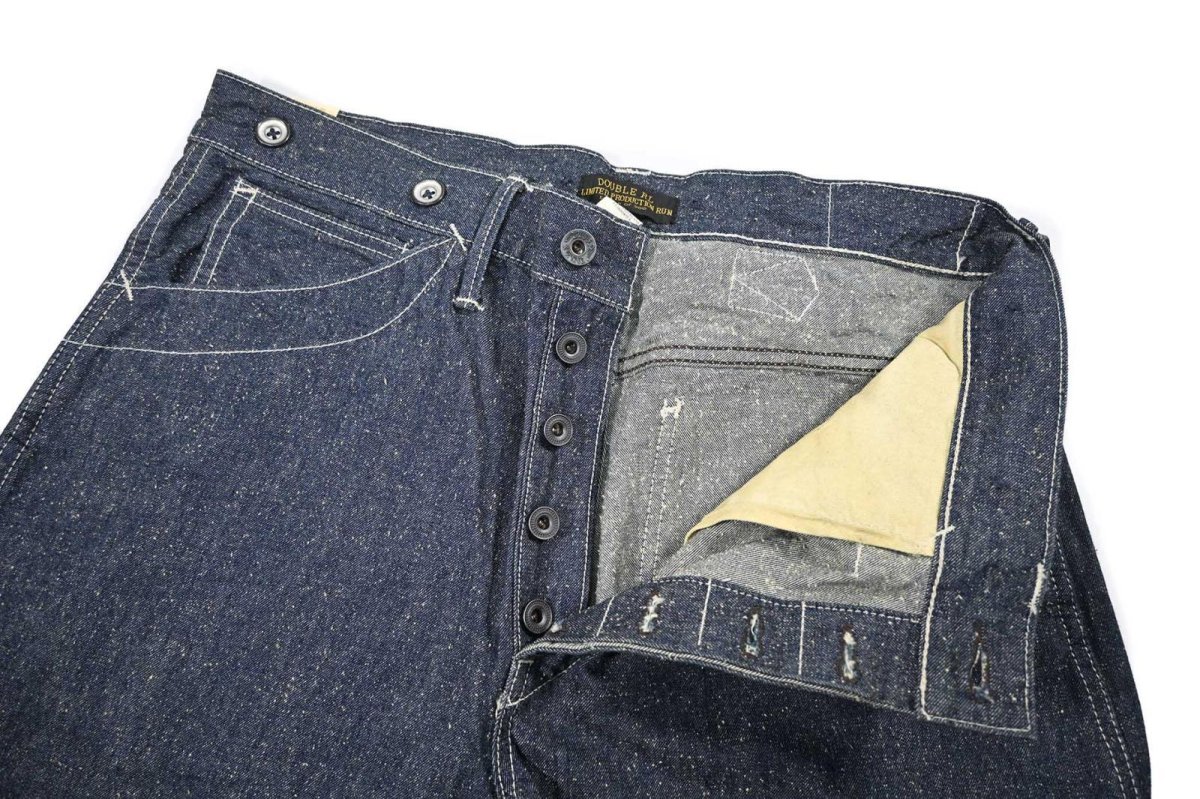 画像6: RRL Limited Waist Overall Light-Denim Buckle Back Jeans made in USA ラルフローレン (6)