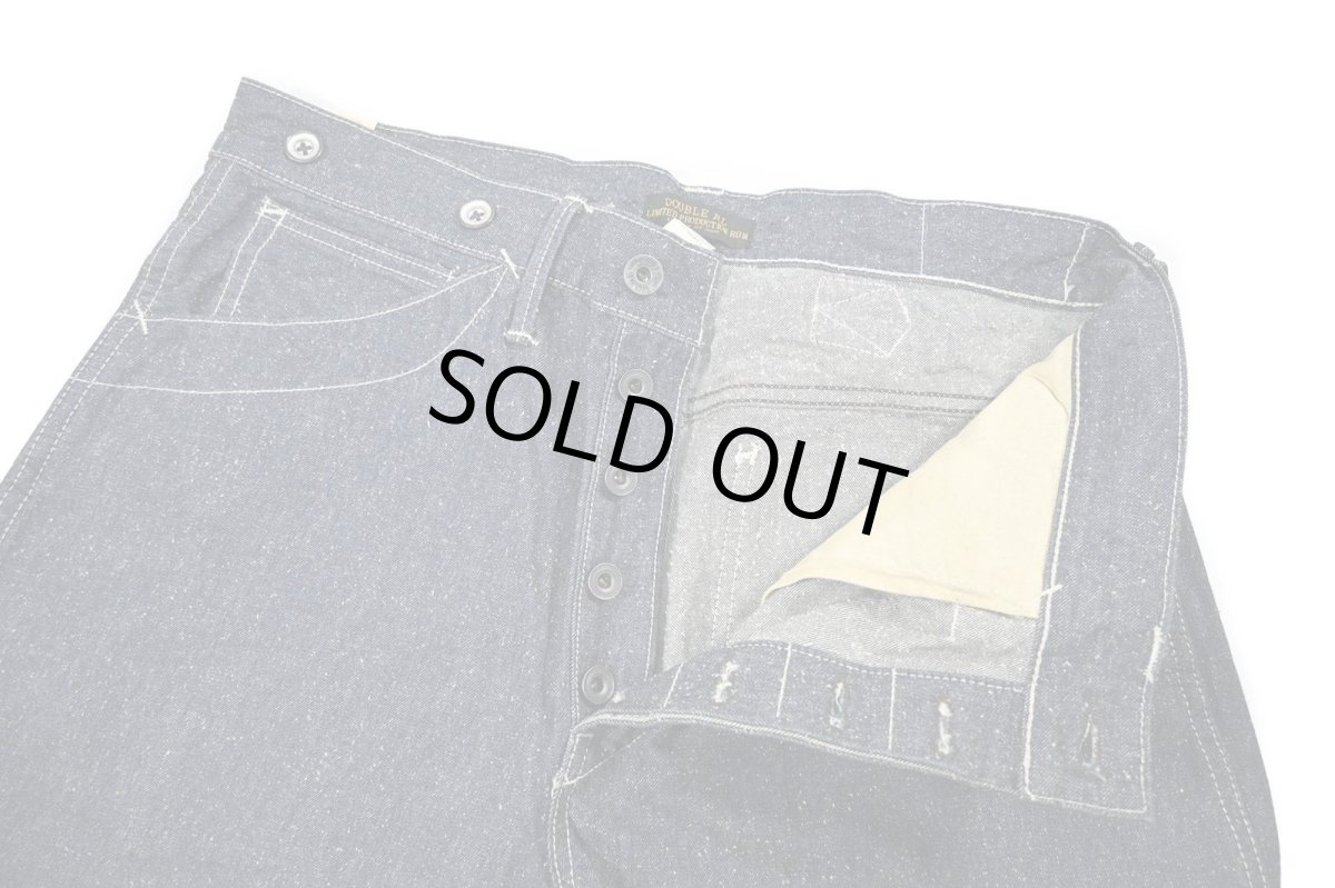 画像6: RRL Limited Waist Overall Light-Denim Buckle Back Jeans made in USA ラルフローレン (6)