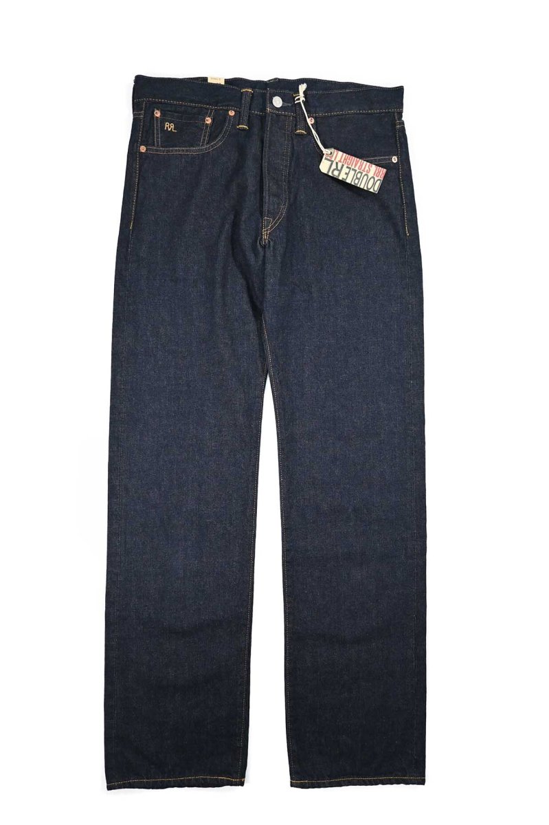 画像2: RRL Straight Leg Selvedge Jeans made in USA ラルフローレン (2)