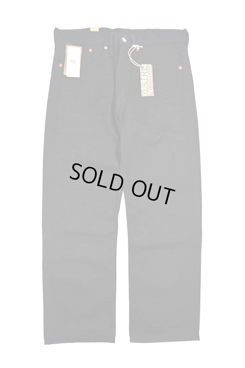 画像2: RRL Vintage 5Pocket Black Selvedge Jeans made in USA ラルフローレン (2)