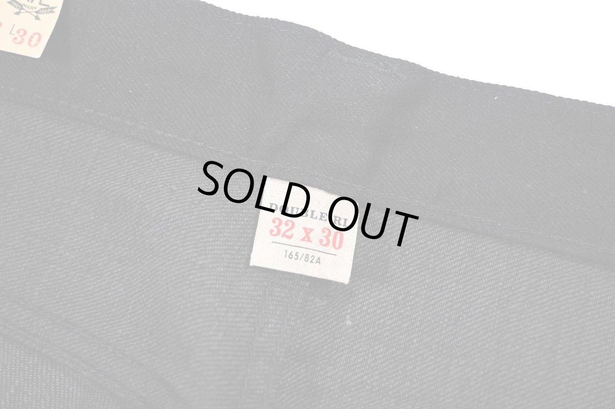 画像8: RRL Vintage 5Pocket Black Selvedge Jeans made in USA ラルフローレン (8)