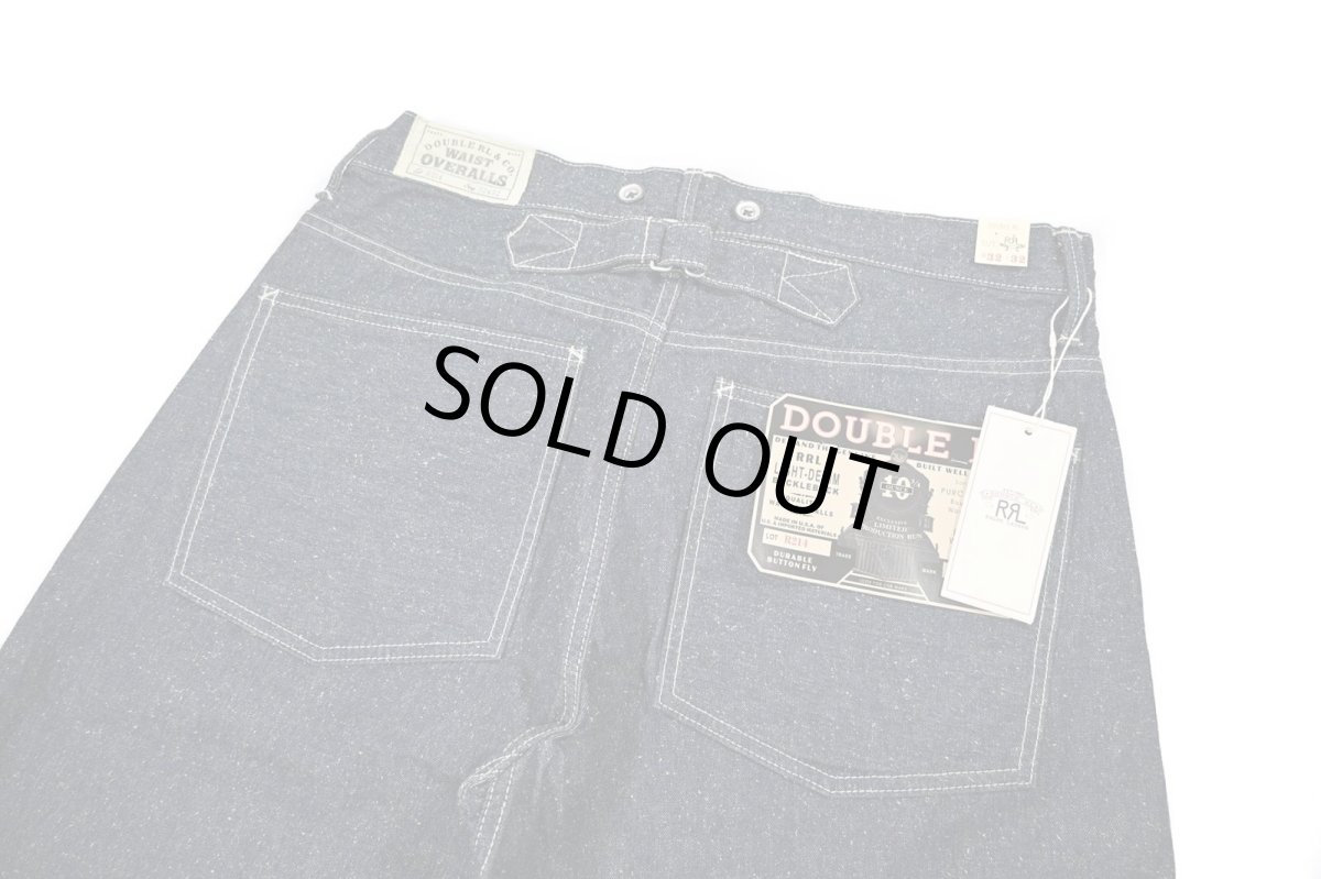 画像5: RRL Limited Waist Overall Light-Denim Buckle Back Jeans made in USA ラルフローレン (5)