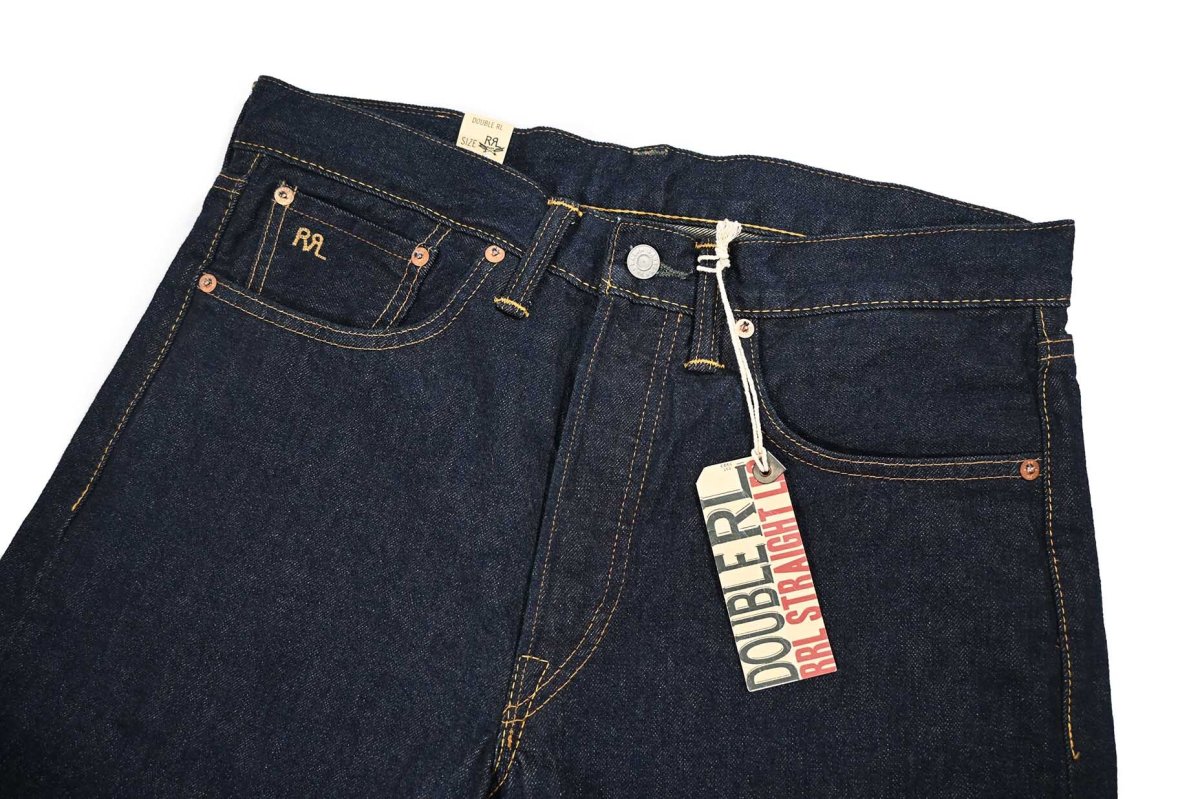 画像3: RRL Straight Leg Selvedge Jeans made in USA ラルフローレン (3)
