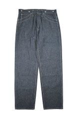 画像2: RRL Limited Waist Overall Light-Denim Buckle Back Jeans made in USA ラルフローレン (2)