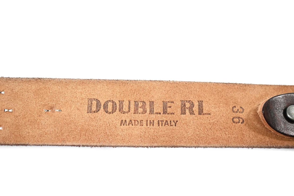 画像5: RRL Studded Leather Belt ラルフローレン (5)