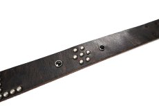 画像3: RRL Studded Leather Belt ラルフローレン (3)