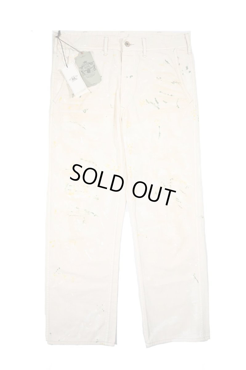画像1: RRL Distressed Paint Carpenter Pants ラルフローレン (1)