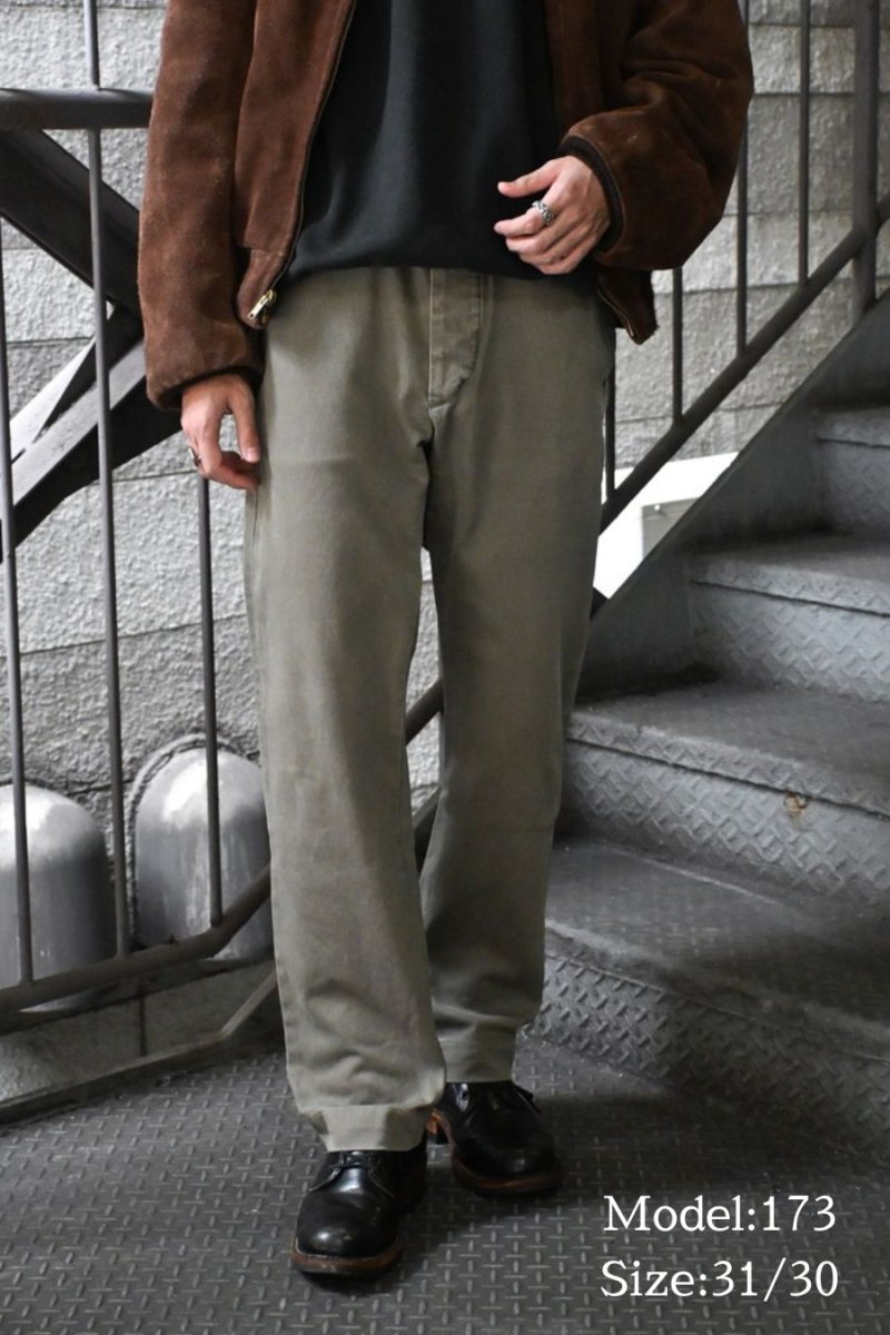画像9: Deadstock RRL Officers Chino Trouser ラルフローレン (9)