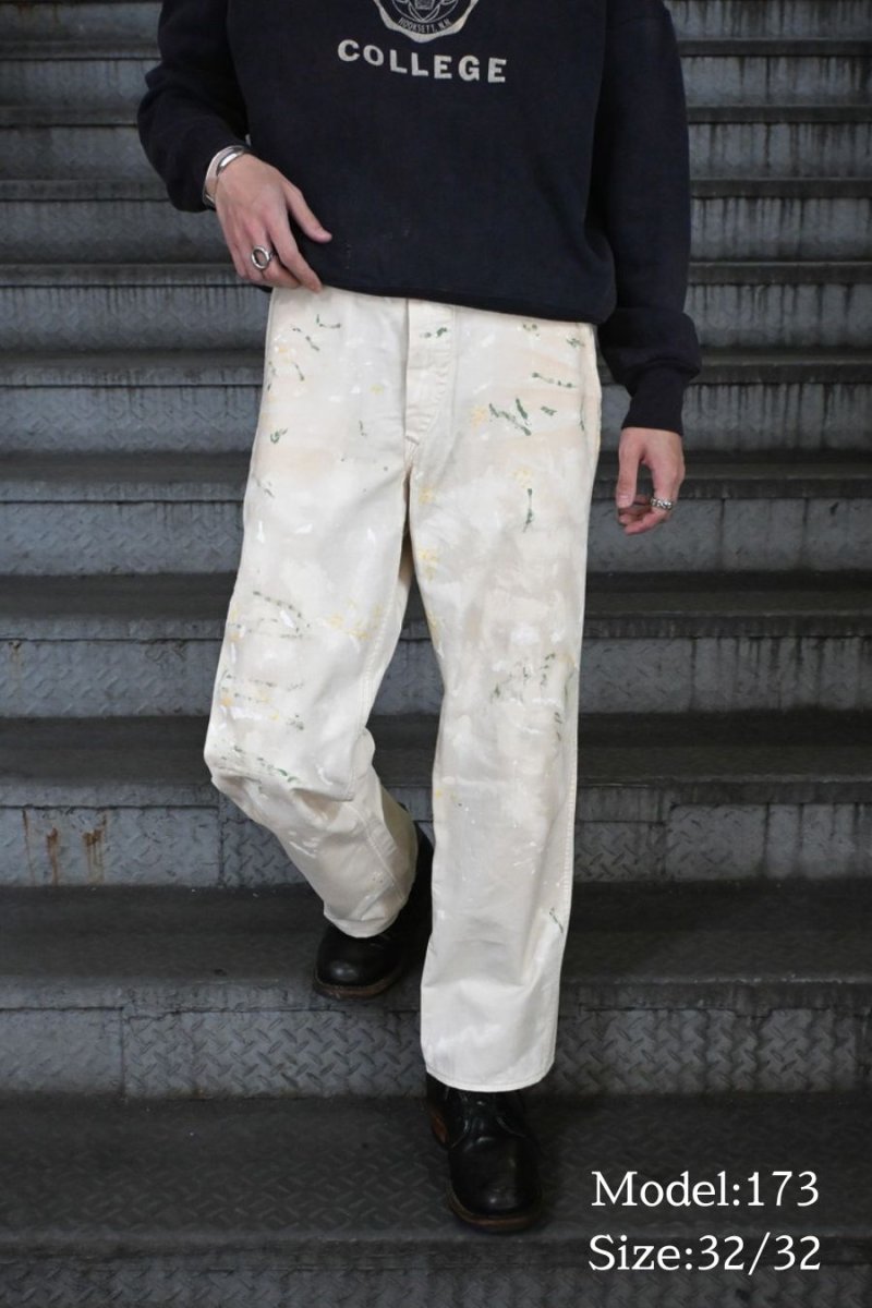 画像7: RRL Distressed Paint Carpenter Pants ラルフローレン (7)