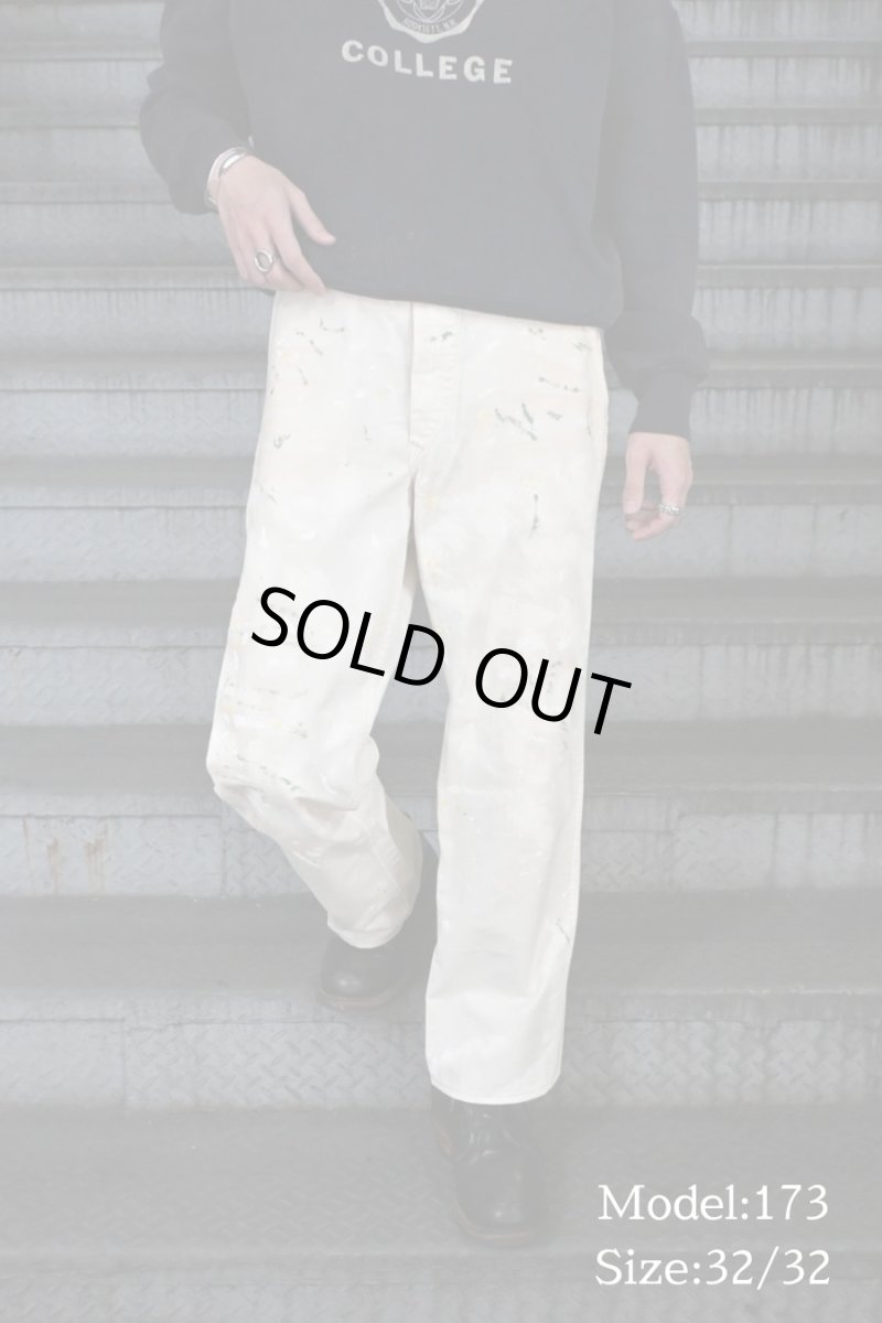 画像7: RRL Distressed Paint Carpenter Pants ラルフローレン (7)