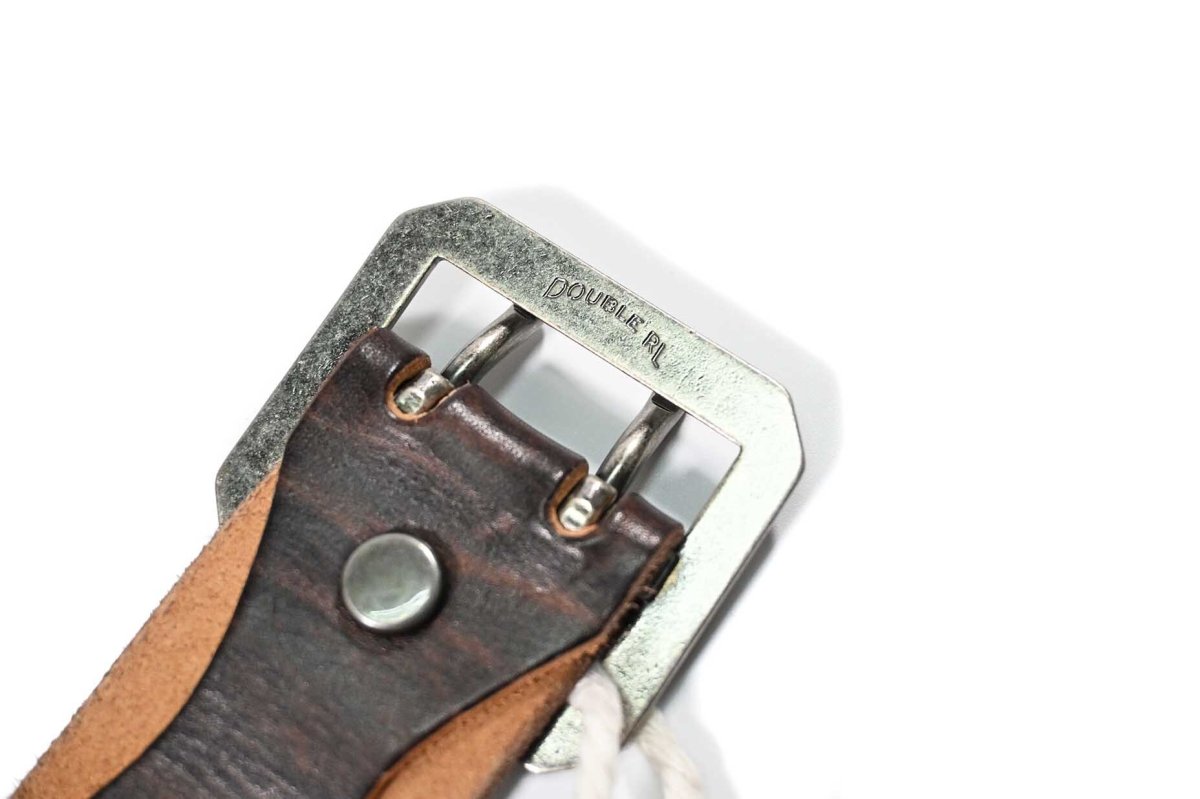 画像6: RRL Studded Leather Belt ラルフローレン (6)