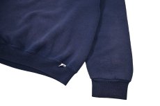 画像3: Used Russell Athletic Blank Sweat Shirt Navy (3)