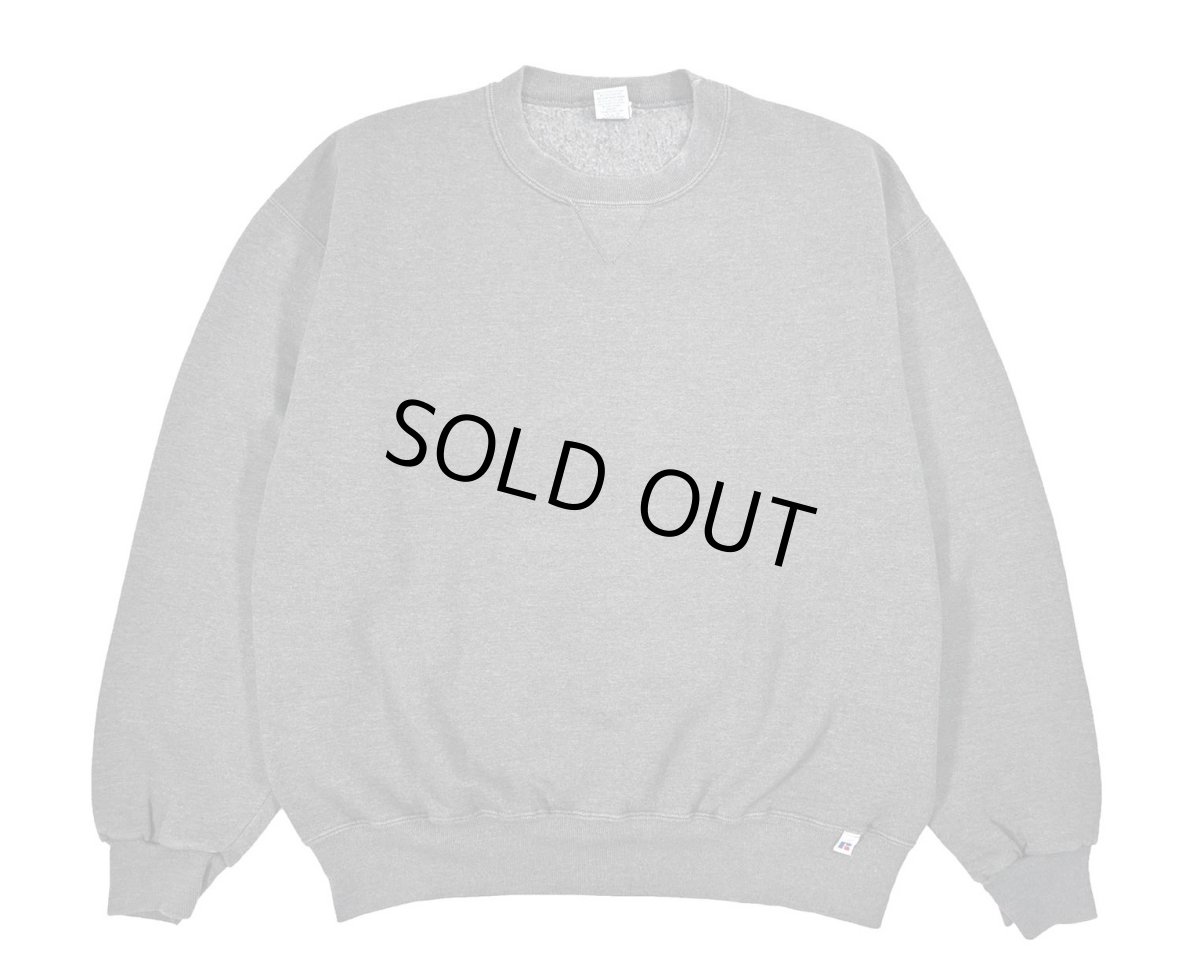 画像1: Used Russell Athletic Blank Sweat Shirt Charcoal (1)