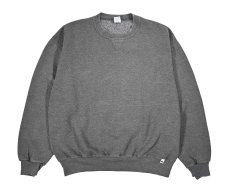画像1: Used Russell Athletic Blank Sweat Shirt Charcoal (1)