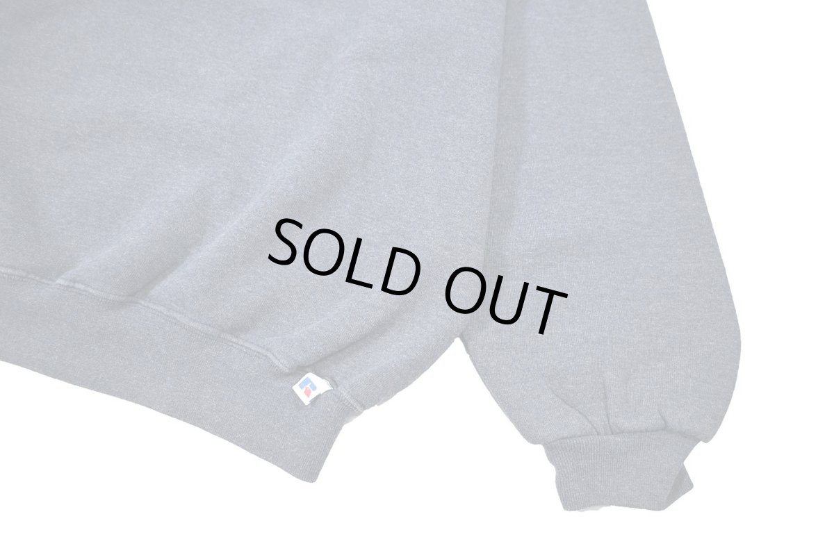 画像3: Used Russell Athletic Blank Sweat Shirt Navy (3)